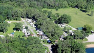 Muncie RV Resort in Anderson IN Location Image
