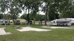 Muncie RV Resort in Anderson IN Location Image