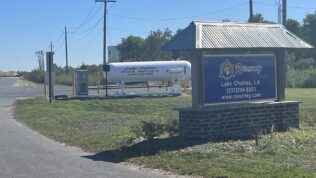 Lake Charles RV Resort in Iowa LA Location Image
