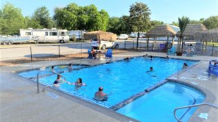 Lake Conroe RV Campground in Willis TX Location Image