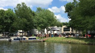Lake Conroe RV Campground in Willis TX Location Image