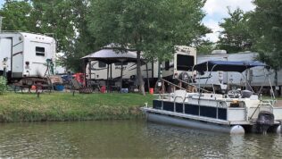 Lake Conroe RV Campground in Willis TX Location Image