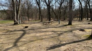 Pearl Lake RV Campground in Redgranite, WI Location Image