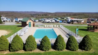James Creek RV Resort in James Creek PA Location Image